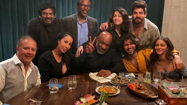 அமெரிக்காவில் லைகர் பட ஷூட்டிங்... மைக் டைசனின் கலக்கல் போஸ் !