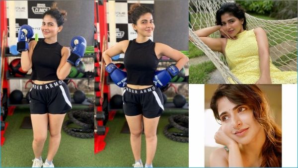 பாக்ஸிங் செய்யும் அழகிய ராட்சசி ஐஸ்வர்யா மேனன்!