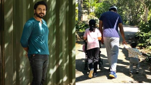 இரண்டு வருஷம் ஆச்சு... கார்த்தி பகிர்ந்த க்யூட் ஃபோட்டோ