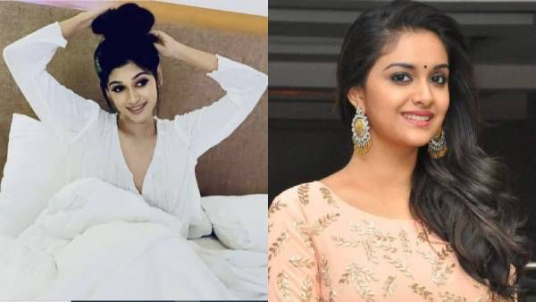 சொகுசு ஹோட்டலில் தூங்கி எழுந்தபடி போஸ் கொடுத்த ஓவியா.. உடனடியாக லைக் போட்ட கீர்த்தி சுரேஷ்!