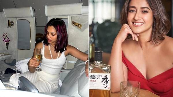 இது தான் லேட்டஸ்ட் டிரெண்டா...நடிகைகளின் சரக்கு பாட்டில் ஃபோட்டோஷுட்