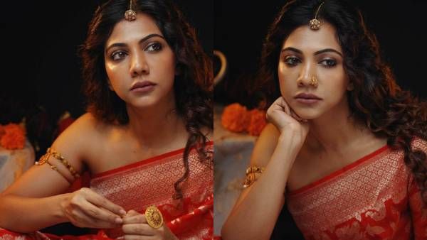 சட்டை அணியாமல் அந்த காலத்து பெண் போல மடோனா.. அள்ளும் லைக்ஸ்!