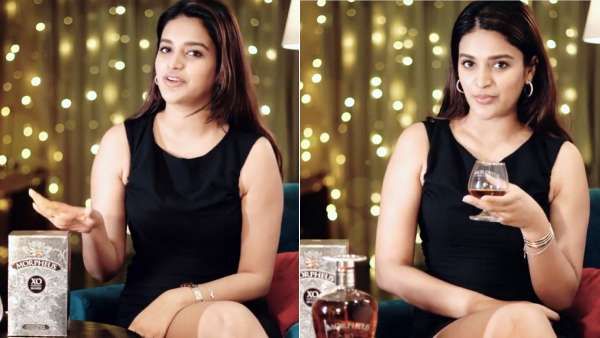 கையில் வெளிநாட்டு சரக்கு... விளம்பரம் செய்த நிதி அகர்வால்… திட்டிதீர்த்த நெட்டிசன்ஸ்!