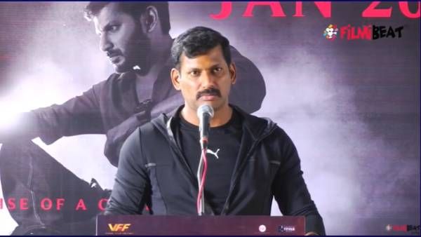 பாலா படத்துக்கு பிறகு இந்தப் படத்துலதான் உடைந்து அழுதேன்... விஷால் நெகிழ்ச்சி