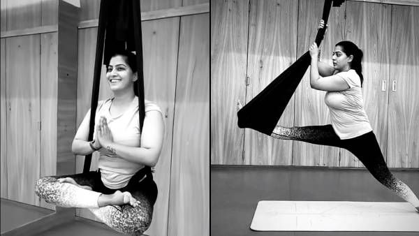 வளைந்து, நெளிந்து யோகா செய்யும் சிம்பு பட நடிகை.. இத நாங்க எதிர்பாக்கவே இல்ல!