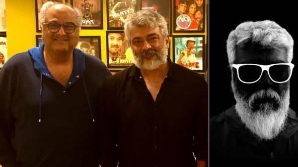 ஏகே61 படம்... போனிகபூர் வெளியிட்ட புகைப்படம்... நெகட்டிவ் ரோலில் அஜித்?