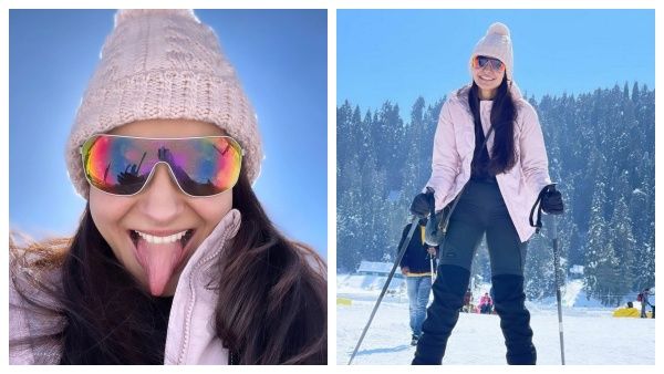 நாக்கை நீட்டி குறும்புத்தனமாக ஆண்ட்ரியா சேட்டை... காமெடியாக கமெண்ட் செய்யும் ரசிகர்கள்!