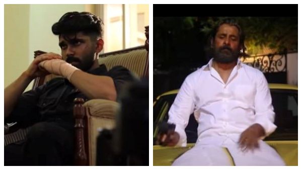 அப்பாவும் மகனும் எப்படியெல்லாம் வெறித்தனம் காட்டியிருக்காங்க பாருங்க.. மகான் மேக்கிங் வீடியோ!