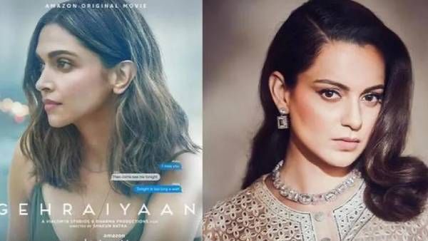 தீபிகா நடித்த ‘கெஹ்ரையான்‘ படம் மோசமான குப்பை… கங்கனா ரனாவத் சர்ச்சை கருத்து !