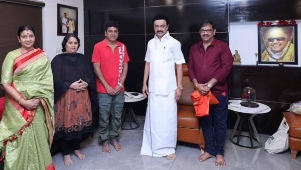 முதல்வர் ஸ்டாலினை மனைவியுடன் சென்று சந்தித்த கன்னட நடிகர் சிவராஜ்குமார்.. என்ன விஷயமா இருக்கும்?