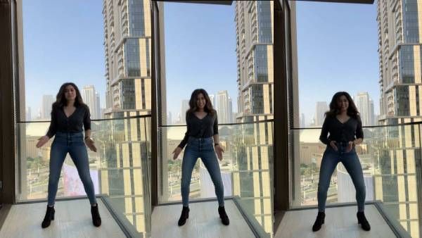 பாடல் பாடியவரே அரபிக் குத்து பாடலுக்கு செம ஆட்டம்..ஜொனிடா காந்தியின் அரபிக் குத்து டான்ஸ் செம வைரல்!