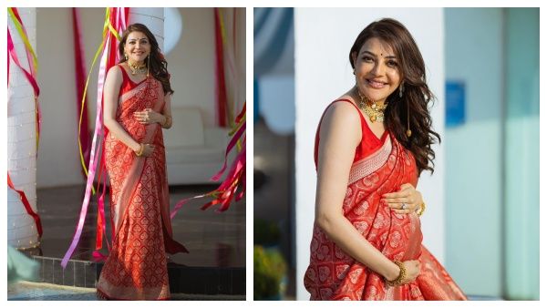 தாயாக பயிற்சி எடுத்துக் கொண்டுள்ளேன்.. கர்ப்பமாக இருக்கும் புகைப்படங்களை பகிர்ந்த காஜல் அகர்வால்!