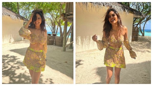 தனித்தீவில் குட்டி உடையில் குதூகலமாய் மாலு... ஒன்ஸ்மோர் கேட்கும் ஃபேன்ஸ்!