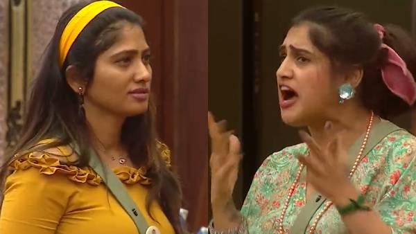 உன்னை எல்லாம் உள்ளே விட்டதே தப்பு... வனிதாவை தைரியமாக முறைத்த ஜூலி!