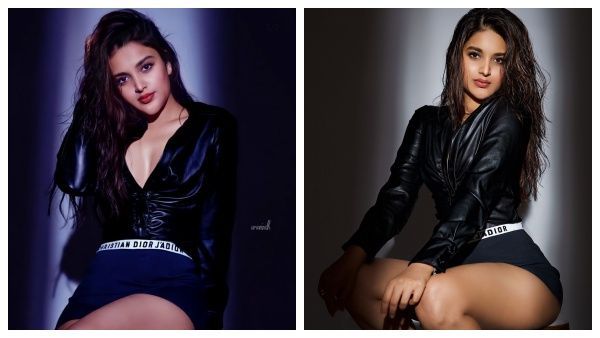 பட வாய்ப்புக்காக இப்படியா?... கவர்ச்சியில் அதகளம் செய்யும் நிதி அகர்வால் !