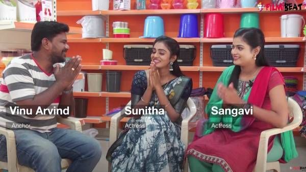 மதுரை சிஸ்டர்ஸ் சீரியலில் ...ஷூட்டிங் ஸ்பாட்டில் சுனிதா மற்றும் சங்கவி ஸ்பெஷல் பேட்டி