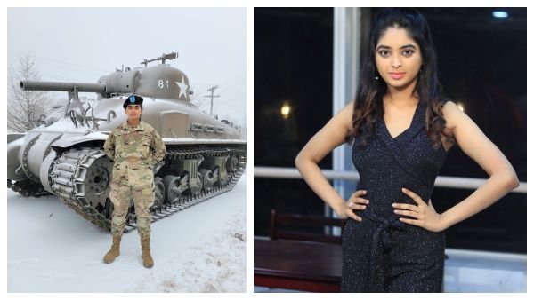 அமெரிக்க ராணுவத்தில் தமிழ் நடிகை சேர்ந்திருக்காங்களா... சூப்பரா இருக்கே