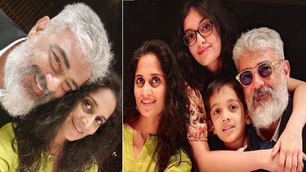 ஃபயரான ஏகே 61 லுக்கில் ஏகே...டிரெண்டிங்கில் கலக்கும் அஜித்தின் குடும்ப போட்டோ