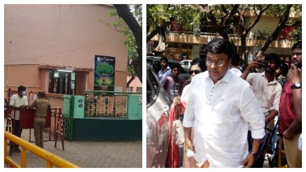 நடிகர் சங்கத் தேர்தல்.. வாக்கு எண்ணிக்கை மையத்தை விட்டு வெளியேறிய.. பாக்யராஜ் அணி !