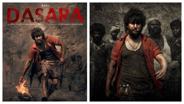 வாயில பீடி... லுங்கியை ஏத்தி கட்டி… புஷ்பா பாணியில் நானி நடிக்கும் ‘தசரா‘