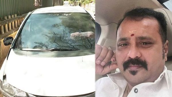 காமெடி நடிகர் கார் சாலைத்தடுப்பில் மோதி விபத்து...பைக்கில் வந்த இளைஞர் காயம்...போலீஸ் வலைவீச்சு