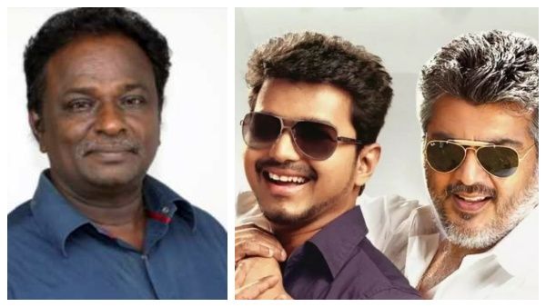 ட்விட்டரில் சண்டை போட்டுக் கொண்டிருந்த விஜய், அஜித் ரசிகர்களை ஒன்றிணைத்த ப்ளூ சட்டை மாறன்.. எப்படி?