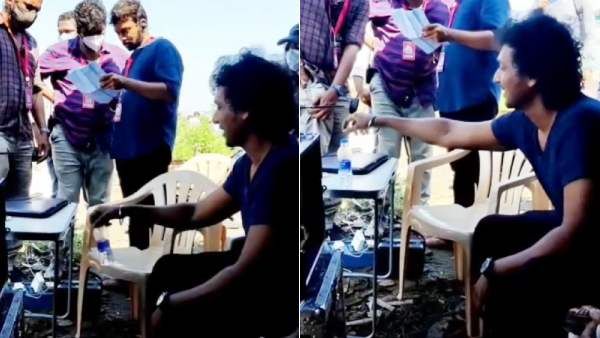 பாட்டிலை வைத்து ஆட்டம் காண்பித்த லோகேஷ்...வீடியோவை பாருங்க!