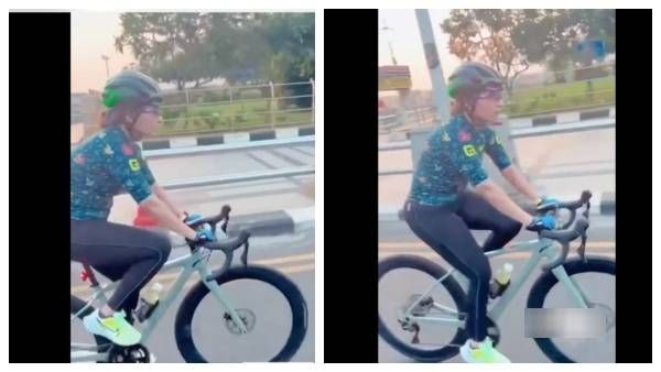 சைக்கிளிங் வீடியோ வெளியிட்ட ஐஸ்வர்யா ரஜினி...நெட்டிசன்கள் என்ன கேட்டிருக்காங்க பாருங்க