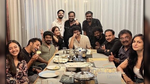 நெகடிவிட்டி எல்லாம் தள்ளி வை பேபி.. வீட்டுக்கே கூப்பிட்டு பீஸ்ட் டீமுக்கு சக்சஸ் பார்ட்டி தந்த விஜய்