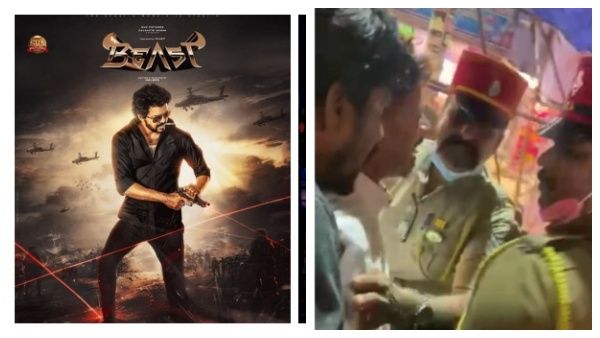 பீஸ்ட் படத்தை சுற்றி கிளம்பும் பிரச்சனைகள்.. புதுச்சேரியில் அதிகாரிகளுடன் ரசிகர்கள் வாக்குவாதம்!