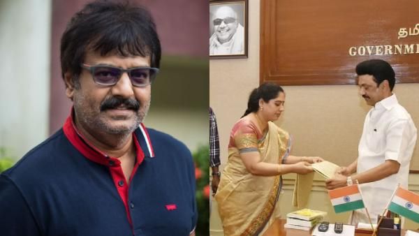 தமிழக முதல்வரை சந்தித்த விவேக் மனைவி மற்றும் மகள்... எதுக்காக தெரியுமா?