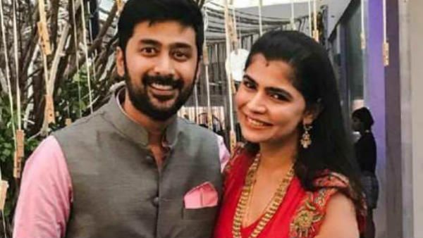 என் புருஷன் பெயருக்கு களங்கம் ஏற்படுத்த பார்க்குறாங்க.. பாடகி சின்மயி பரபரப்பு புகார்!