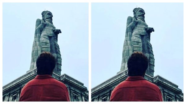 திருவள்ளுவர் சிலையை அப்படி திரும்பி நின்னு பார்க்கிறது யாரு தெரியுமா.. தெரிஞ்சா செம ஷாக் ஆகிடுவீங்க!