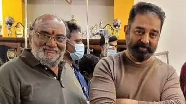 கமல்ஹாசனின் காதல்.. அதுக்காக எதை வேண்டுமானதாலும் செய்வார்.. உண்மையை வெளிப்படுத்திய சந்தானபாரதி