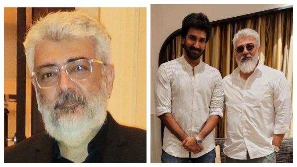 அஜித்தை ஐதராபாத்துக்கே போய் மீட் பண்ண ஹீரோ... வெளியான சூப்பர் புகைப்படம்... என்ன காரணம்?