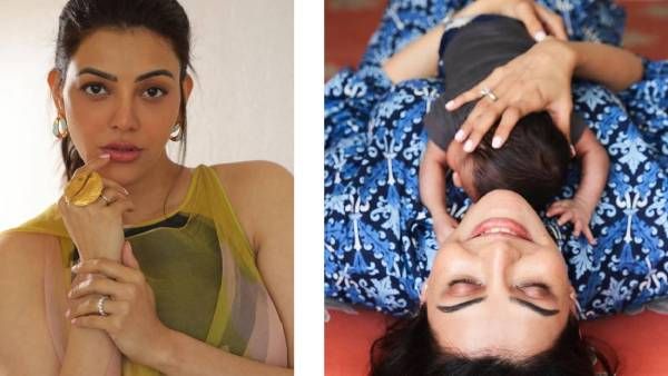 நான் பிழை... நீ மழலை... மகனின் முதல் புகைப்படம் வெளியிட்ட காஜல் அகர்வால்