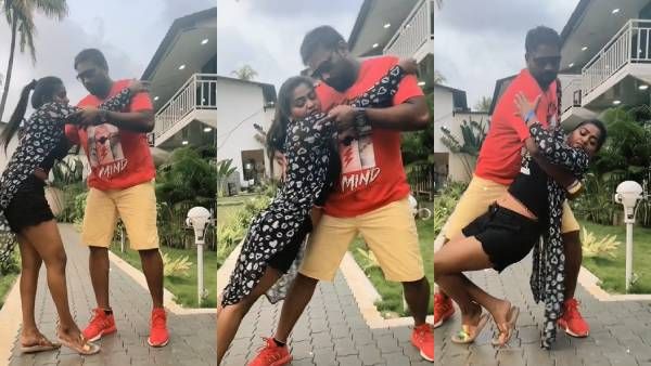 அரை டவுசர் அணிந்து கொண்டு ஆண் நண்பருடன் அப்படியொரு ஆட்டம் போட்ட ஷாலு ஷம்மு.. டிரெண்டாகும் வீடியோ!