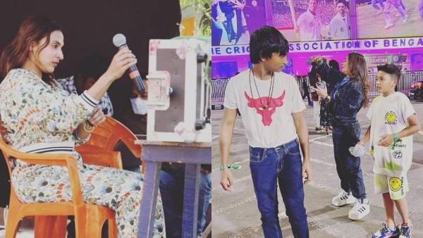 அச்சு அசலாக ரஜினியின் சாயலில் கெத்தாக ஸ்டைலாக யாத்ரா - ஐஸ்வர்யா வெளியிட்ட லேட்டஸ்ட் புகைப்படம்