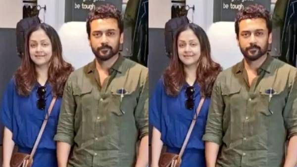 திடீரென மும்பைக்கு விசிட் அடித்த சூர்யா -ஜோதிகா... என்ன காரணம்?