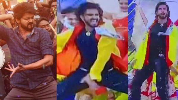 வாத்தி கம்மிங் டான்ஸ்...கேஜிஎஃப் டயலாக்...ஐபிஎல் நிறைவு நாளில் அதகளப்படுத்திய ரன்வீர் சிங்