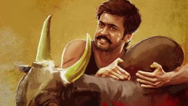 ஜல்லிக்கட்டு காளைகளுடன் மல்லுக்கட்டும் சூர்யா... யாரு சொல்லியிருக்காங்கன்னு பாருங்க!