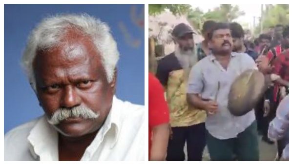 'பூ’ ராமு இறுதி ஊர்வலத்தில் பறை அடித்த பிரபல நடிகர்.. அந்த அளவுக்கு அவர் மேல பாசம் இருக்கு!