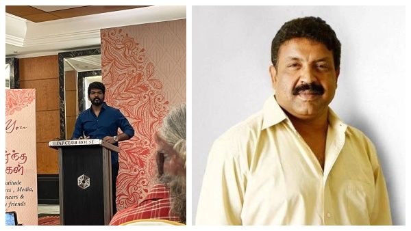 விக்னேஷ் சிவன் பிரஸ்மீட்டில் நடந்த தள்ளுமுள்ளு..சுரேஷ் சந்திரா உள்ளிட்ட 3 பேர் மீது போலீஸில் புகார்!