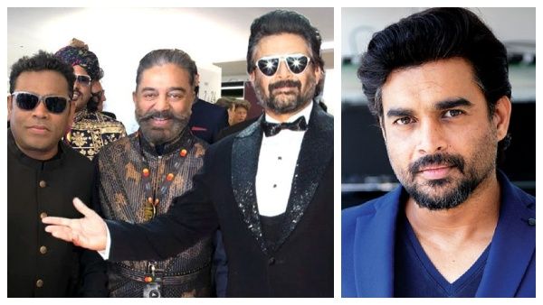 கேன்ஸ் திரைப்பட விழாவில் மாதவனை வெட்கப்பட வைத்த கமல்... ஏன் தெரியுமா?