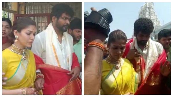 திருப்பதி கோயிலில் திடீரென நயன்தாரா கையை பிடித்து இழுத்த நபர்.. அப்புறம் என்ன ஆச்சு தெரியுமா?