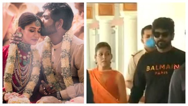 திருமணத்திற்கு அம்மா வரவில்லை.. ஆசி வாங்க கொச்சி பறந்த நயன்தாரா - விக்னேஷ் சிவன் ஜோடி!