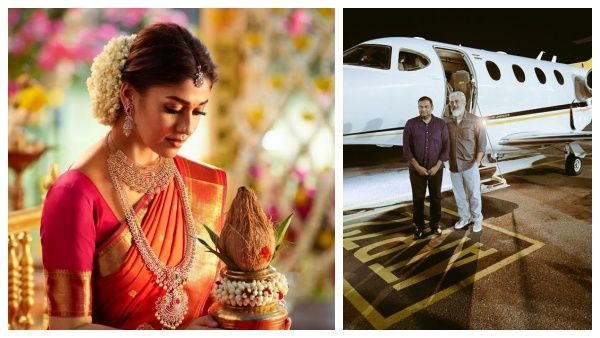 தனி விமானத்தில் வந்த அஜித்.. நயன்தாரா, விக்னேஷ் சிவன் திருமணத்தில் கலந்து கொள்கிறாரா?