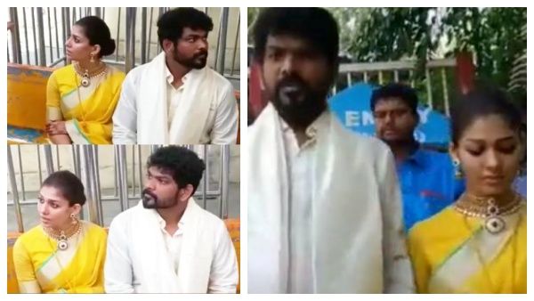 திருப்பதியில் வரிசையில் நின்று சாமி தரிசனம்.. வாழ்த்து சொன்ன ரசிகை.. நன்றி கூறிய நயன்தாரா!