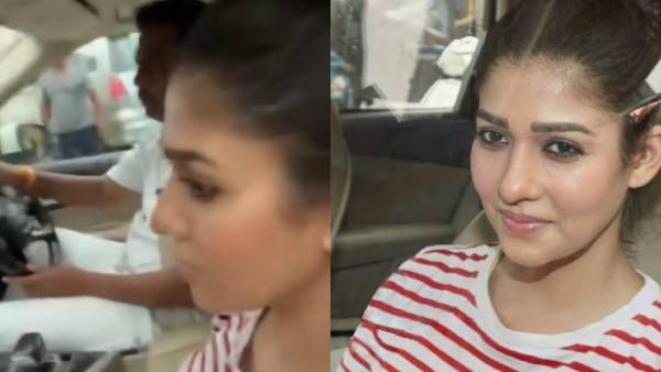 காருக்குள் சிக்கிக் கொண்ட நயன்தாரா.. எப்படி தப்பிச்சாரு தெரியுமா?