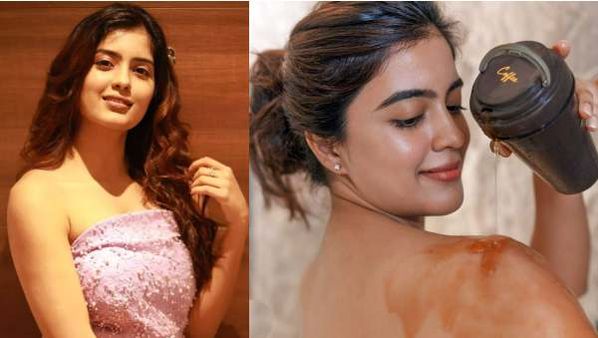 என்னாது காபி குளியலா? ஆடை அணியாமல் காபியில் குளிக்கும் பிகில் நடிகை.. டிரெண்டாகும் புகைப்படம்!